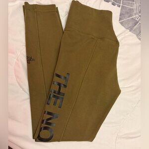 The North Face Olive green leggings M